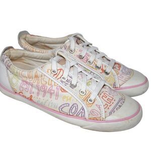Coach Multicolored Barrett Sneakers, SIze 8.5